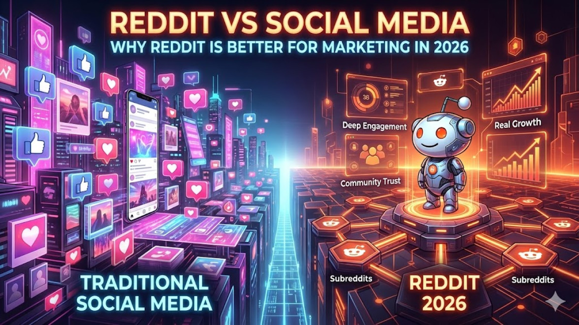 Reddit vs Social Media: Why Reddit Is Better for Marketing in 2026