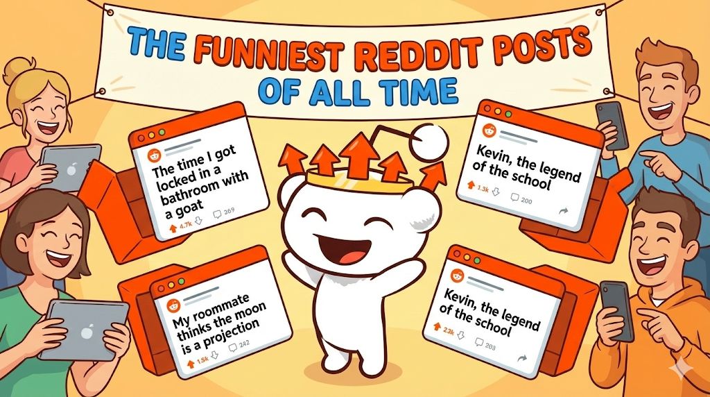 The Funniest Reddit Posts of All Time