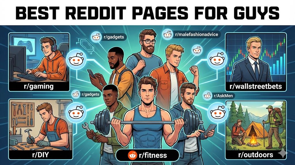 Best Reddit Pages for Guys