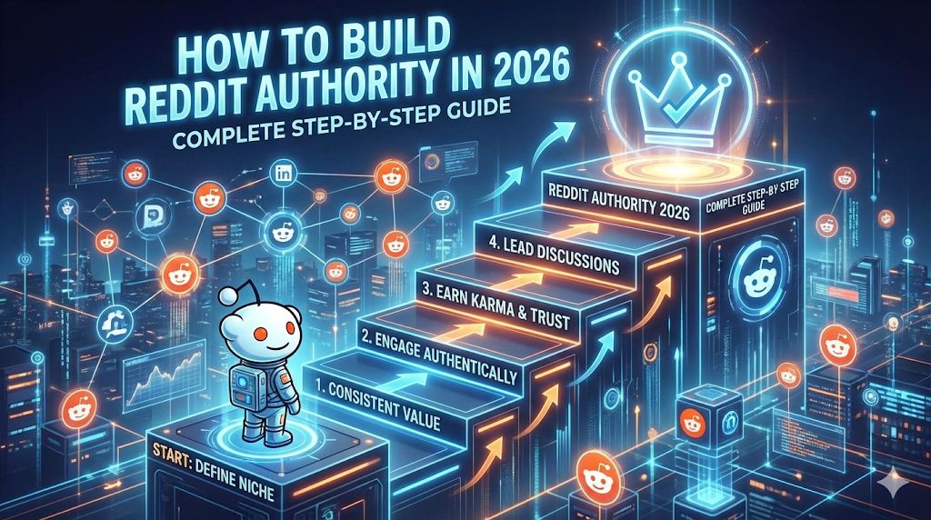 How to Build Reddit Authority in 2026: Complete Step-by-Step Guide
