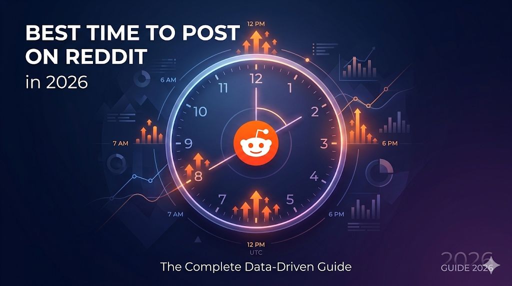 Best Time to Post on Reddit in 2026: The Complete Data-Driven Guide