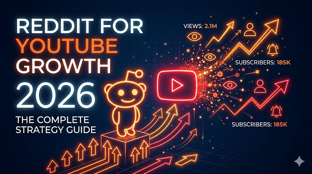 Reddit for YouTube Channel Growth in 2026: The Complete Strategy to Get More Views & Subscribers