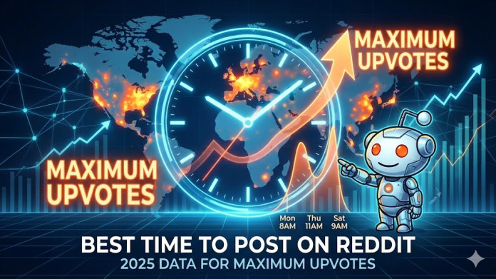 Best Time to Post on Reddit for Maximum Upvotes (2025 Data)