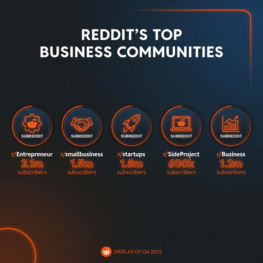 Top Business Subreddits