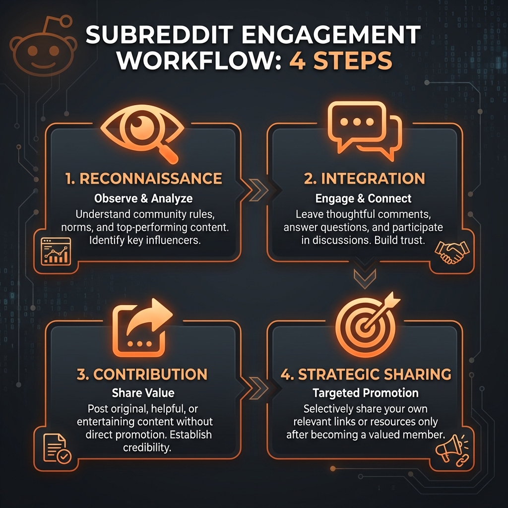 Subreddit Approach Workflow