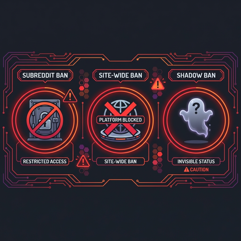 Types of Reddit Bans