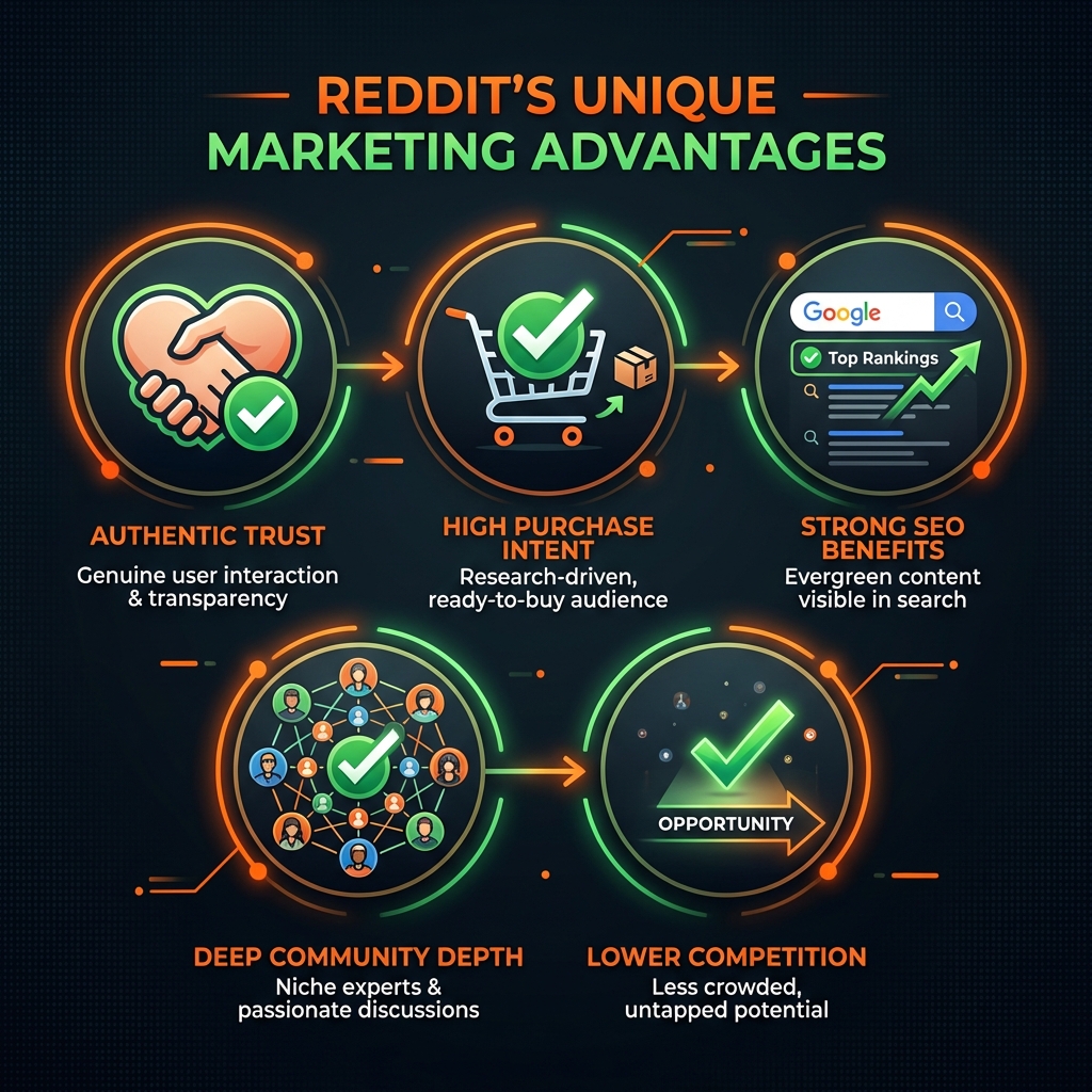 Reddit's Unique Marketing Advantages