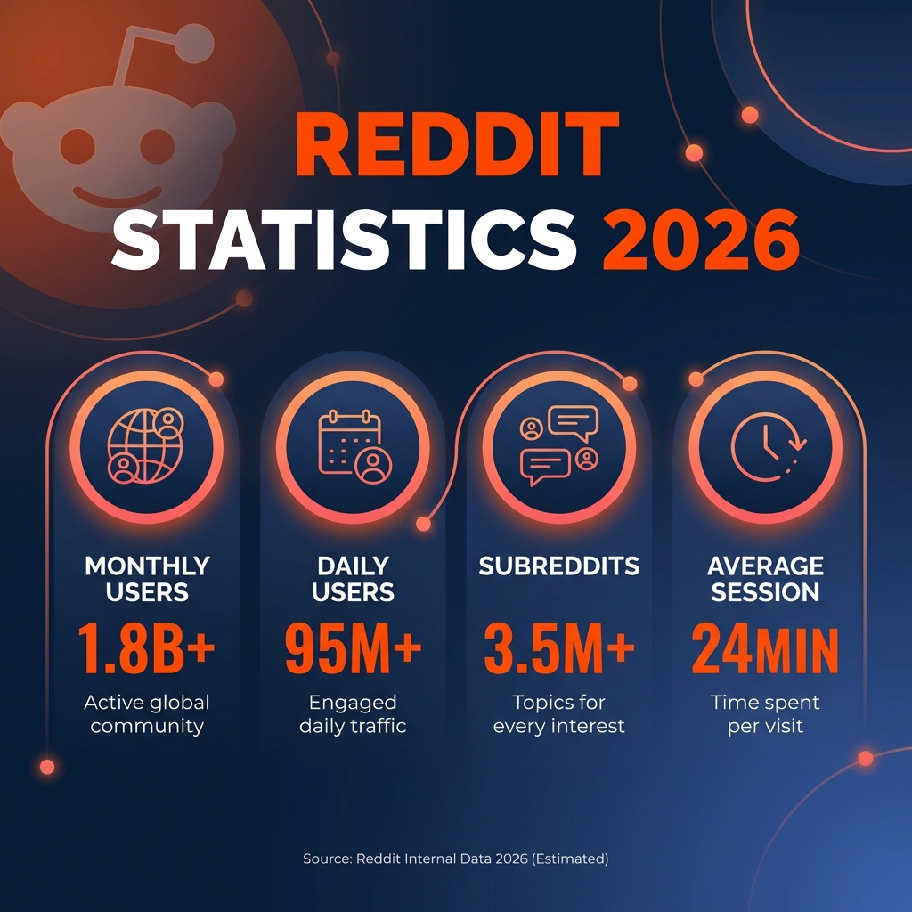Reddit Statistics 2026