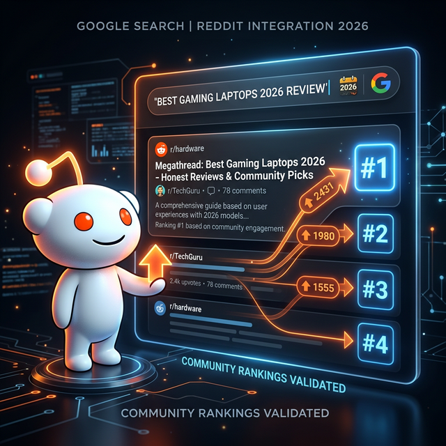 Reddit SEO and Google Rankings 2026