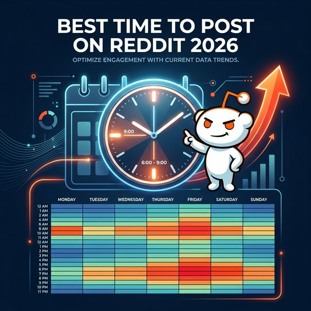 Best Time to Post on Reddit 2026