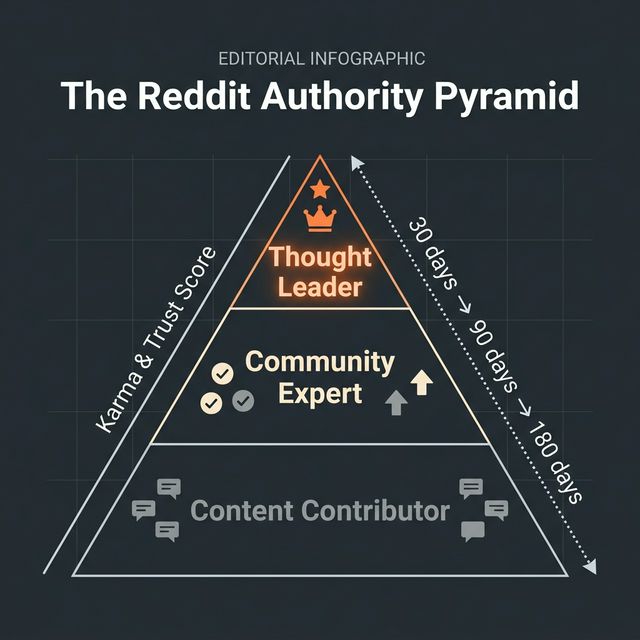 The Reddit Authority Pyramid — Personal Branding 2026