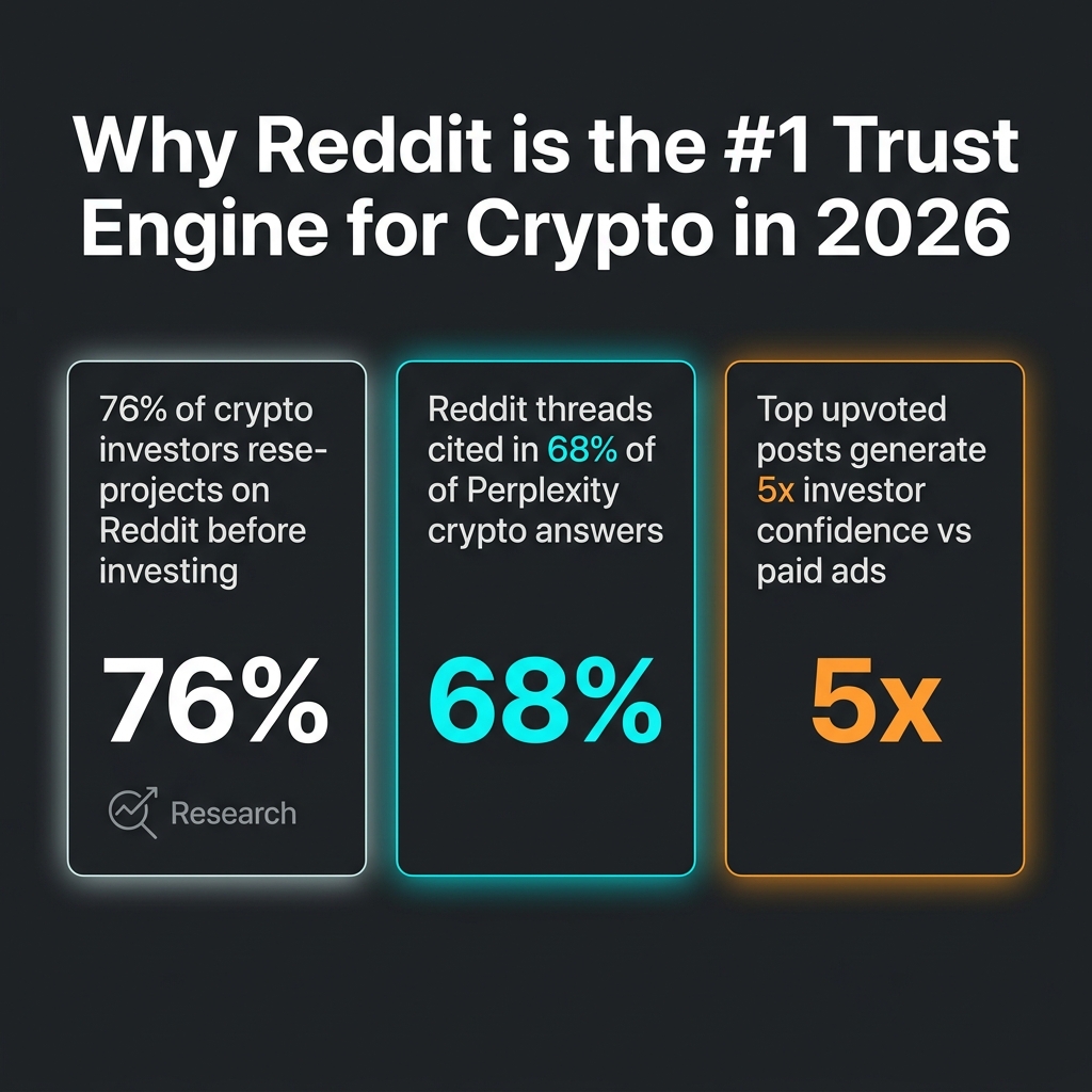 Reddit is the #1 Trust Engine for Crypto Investors in 2026