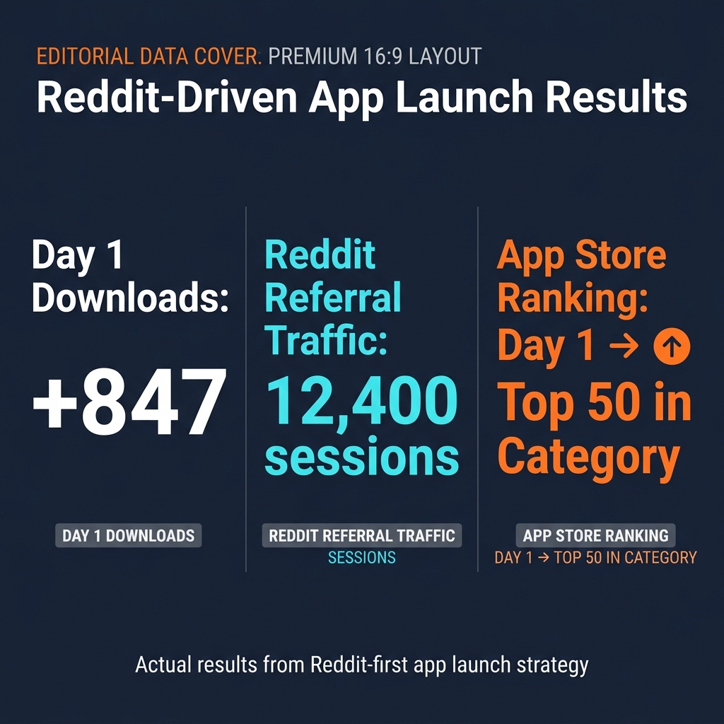 Reddit App Launch Growth Metrics and Results 2026